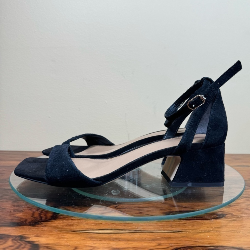 Sam Edelman Wilson Kitten Heel - Black Suede - 7.5 View 5